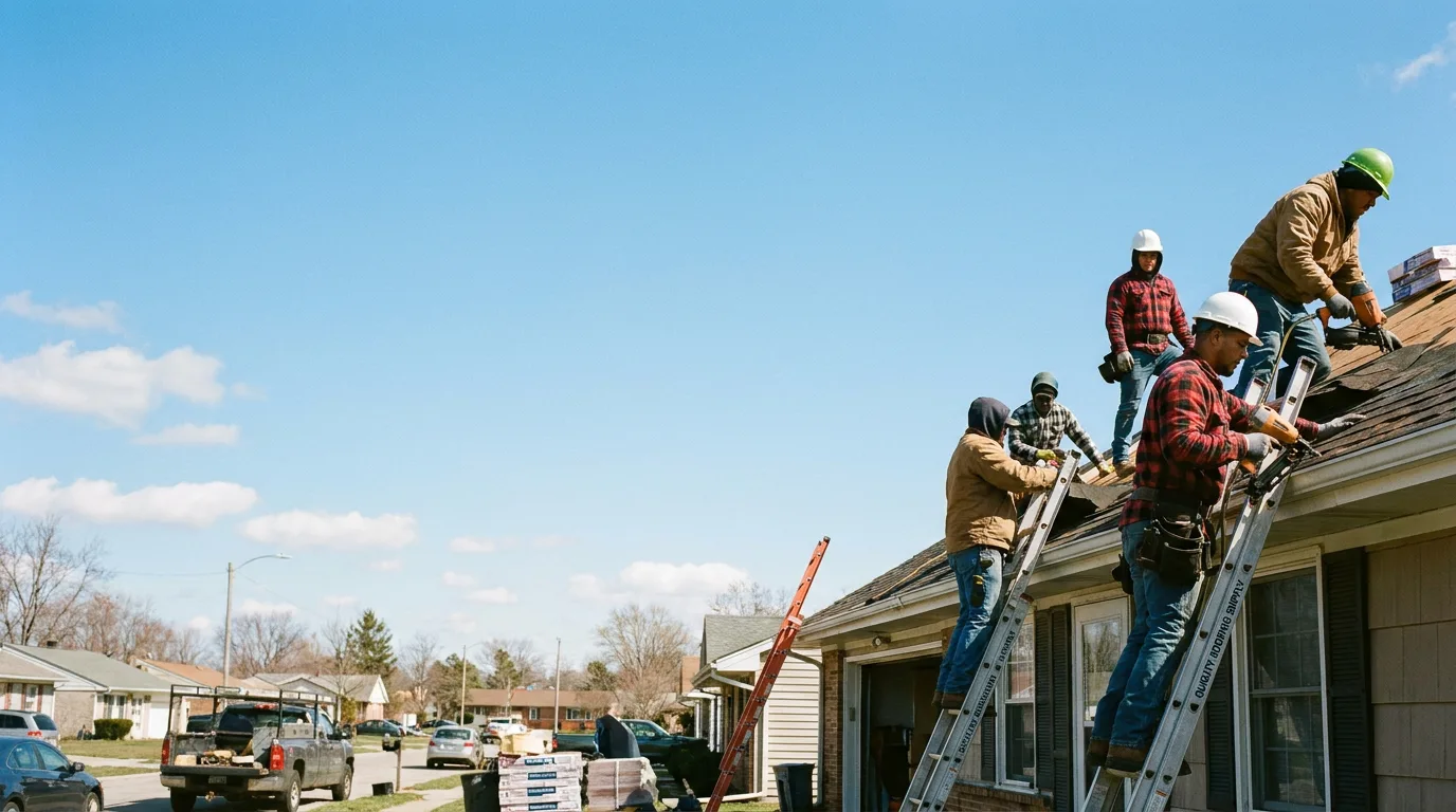 Roofing in Lansing, IL near me